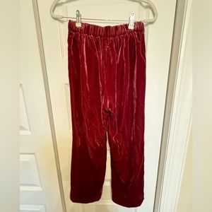 Velvet Wide Leg Jcrew Pants- NWT